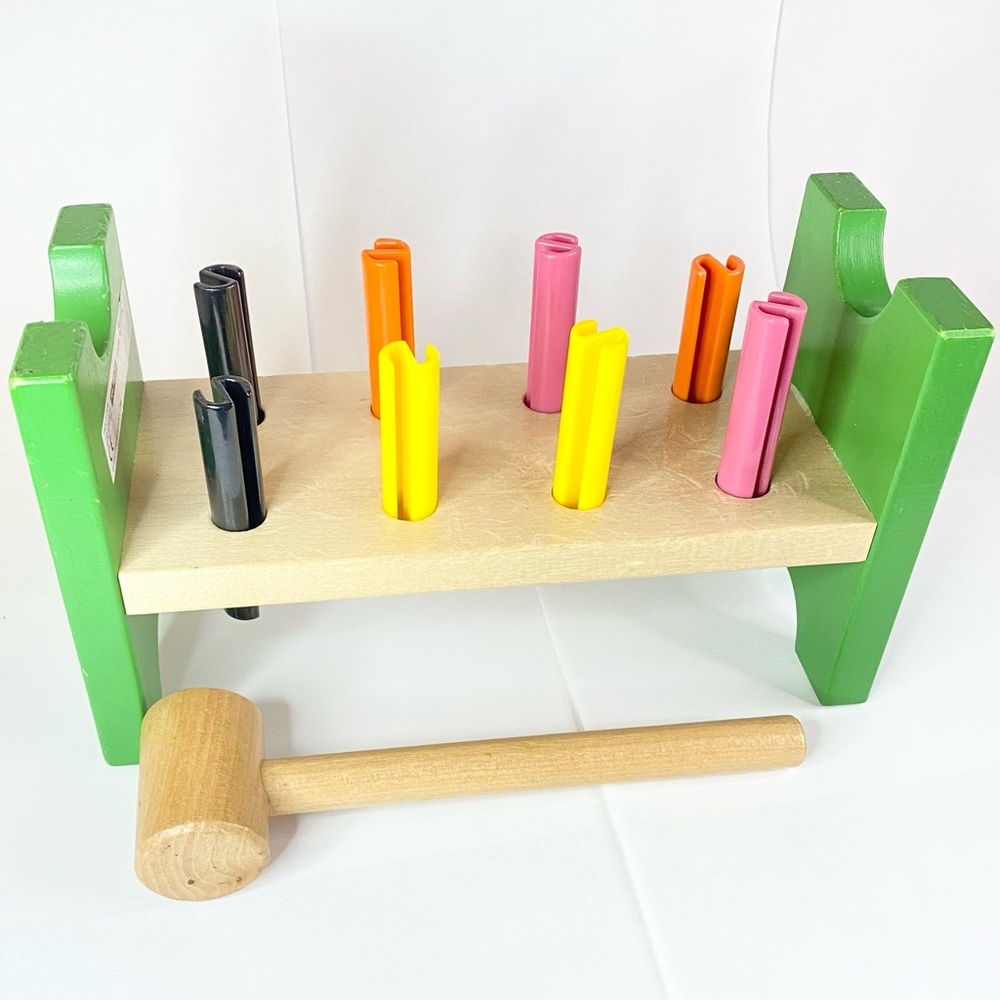 SOLD!Toy Hammering Block